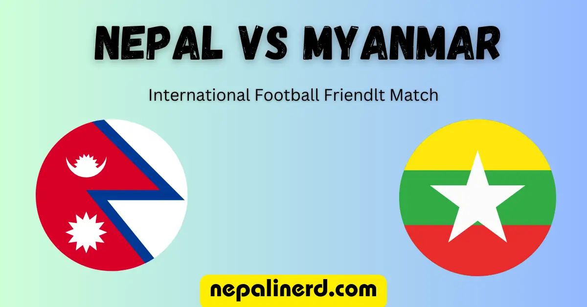 Nepal Vs Myanmar 2nd Half Continues Watch Live Online Nepali Nerd