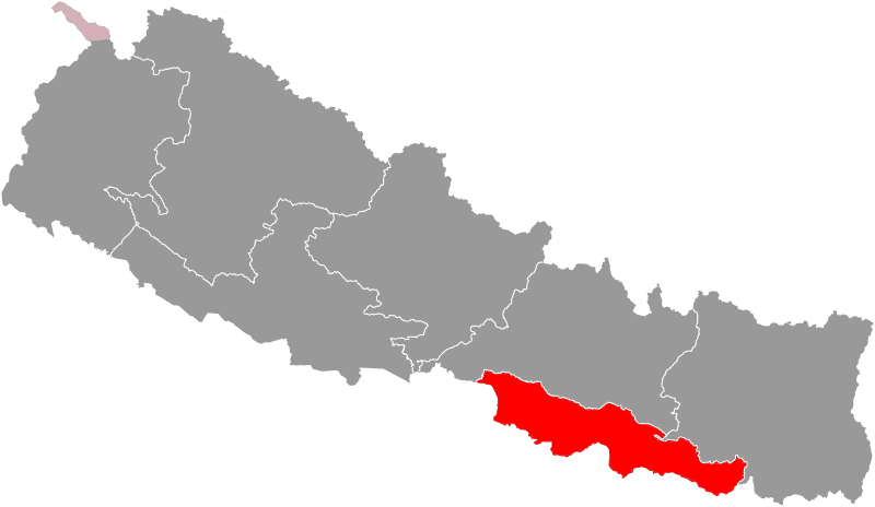 List of Districts in Province No. 2 "Madhesh Province"