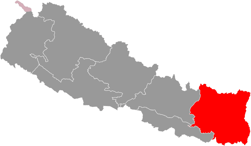 List of Districts in Province No. 1