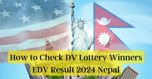 EDV Result 2024 Nepal
