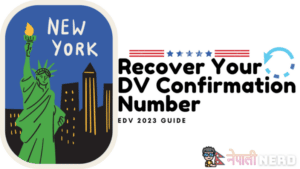 Recover dv lottery confirmation number guide