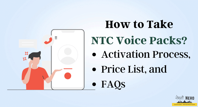 How to Take NTC Voice Packs?