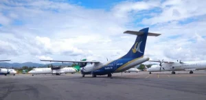 Nepal's first airport - Tribhuwan International Airport