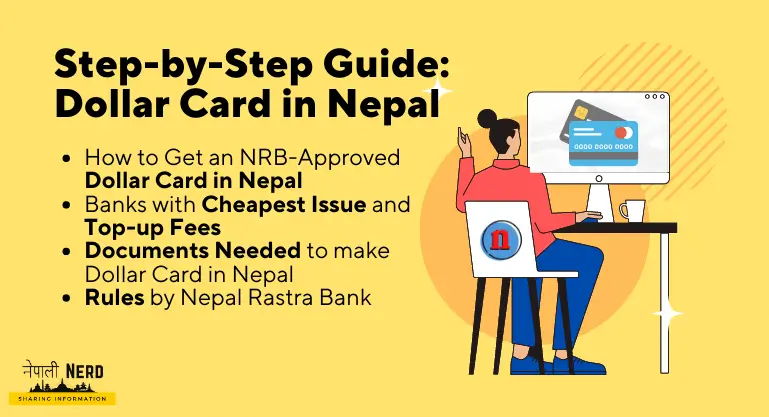 Process to get dollar card in Nepal