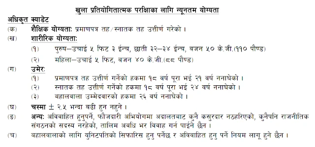 How to Join as Officer Cadet in Nepal Army