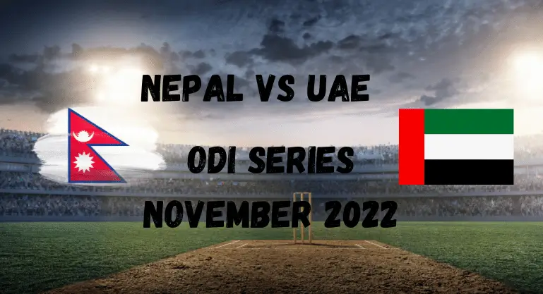 Nepal Vs UAE ODI Series In TU Ground | November 2022