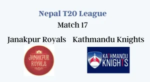 Nepal T20 League: Janakpur Royals Vs Kathmandu Knights 6 Nepal T20 League Janakpur Royals Vs Kathmandu Knights