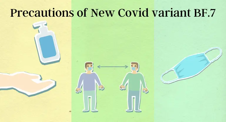 Precautions of New Covid variant BF.7