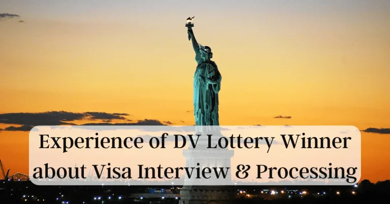 interview with dv winner