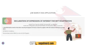 portugal Job Seeker Visa