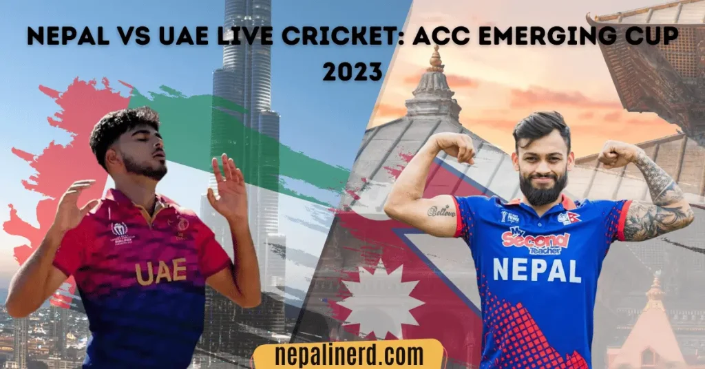 nepal vs uae live cricket match today