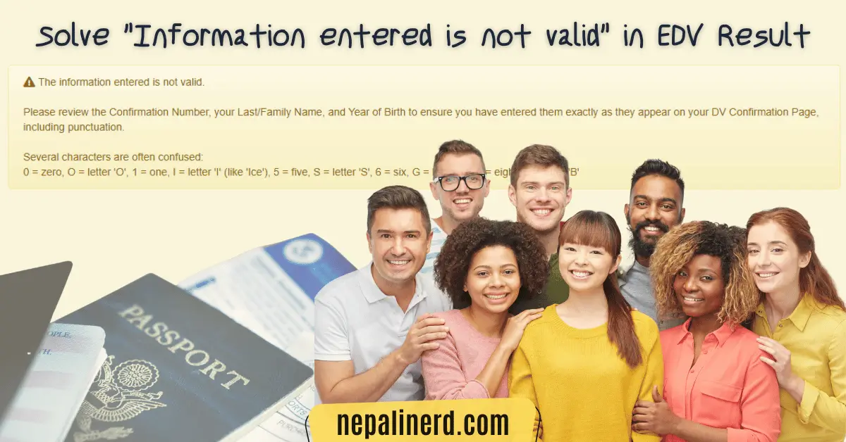 solved information entered is not vakid