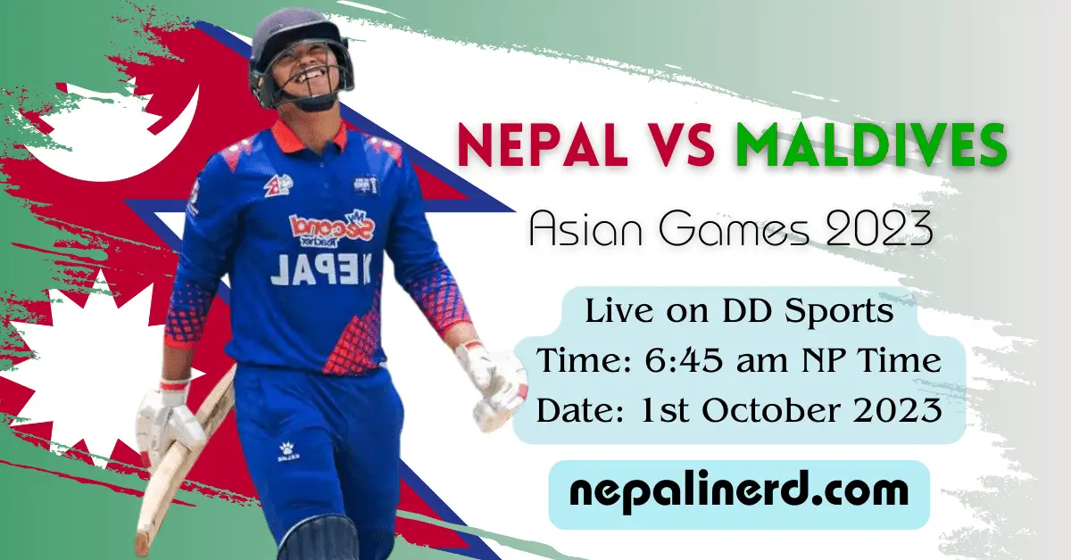 Watch Nepal vs Maldives Live Online
