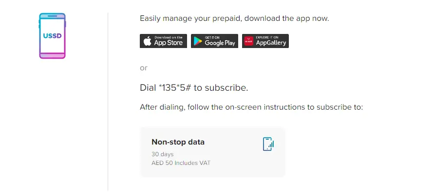 How to Activate DUs unlimited internet plan