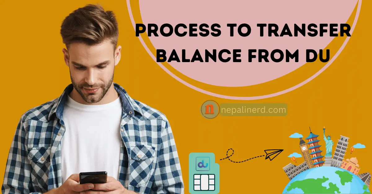 How to Transfer the balance from DU