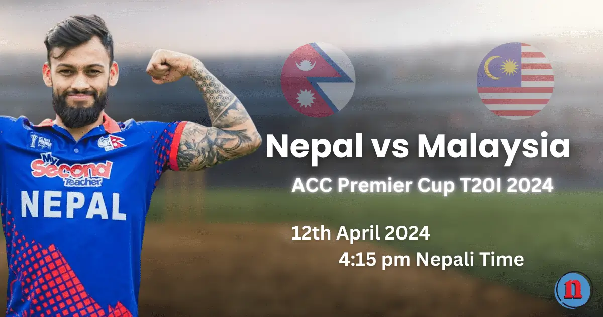 ACC Premier Cup 2024: How To Watch Nepal Vs Malaysia Live?