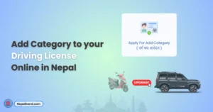 Add Category Applicaton Process Online